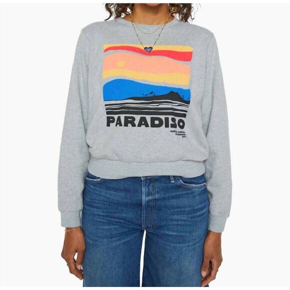 MOTHER Tops - NEW MOTHER women's the camper sweatshirt in paradiso